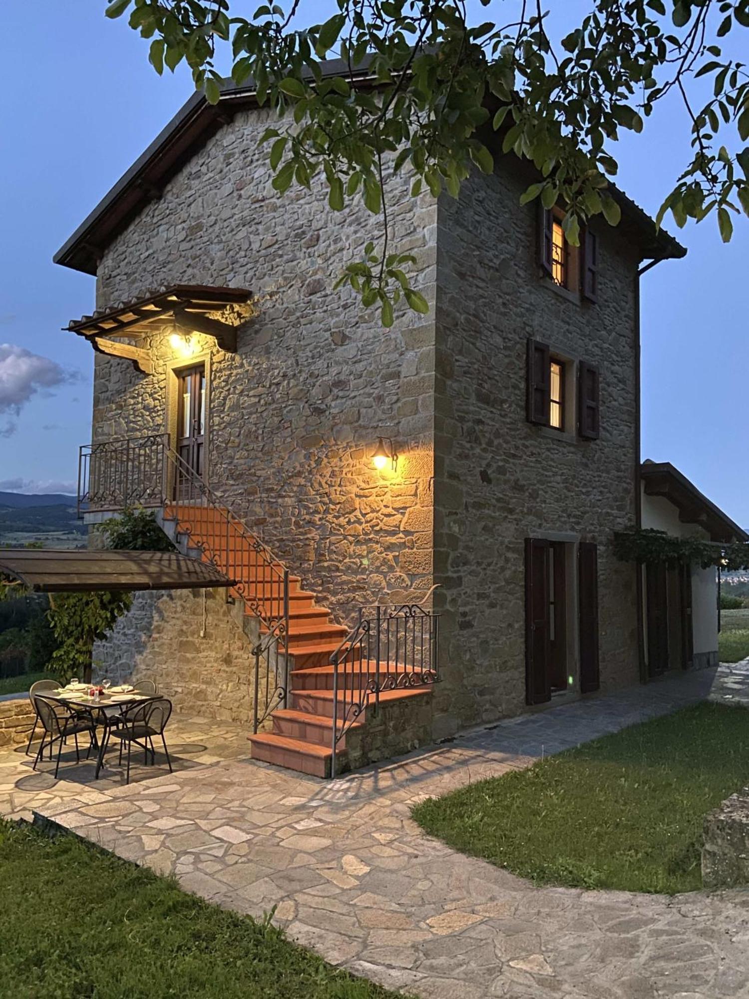 Agriturismo Podere La Casaccia Villa Poppi Buitenkant foto