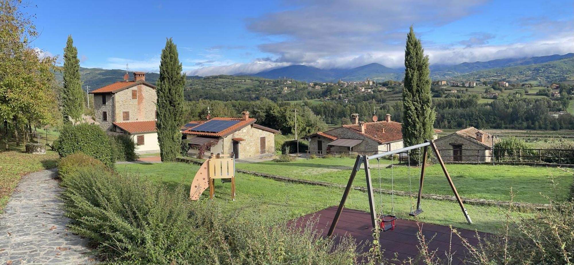 Agriturismo Podere La Casaccia Villa Poppi Buitenkant foto